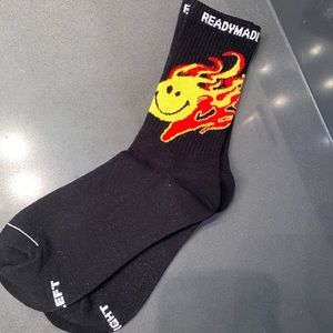 ReadyMade Flame black socks